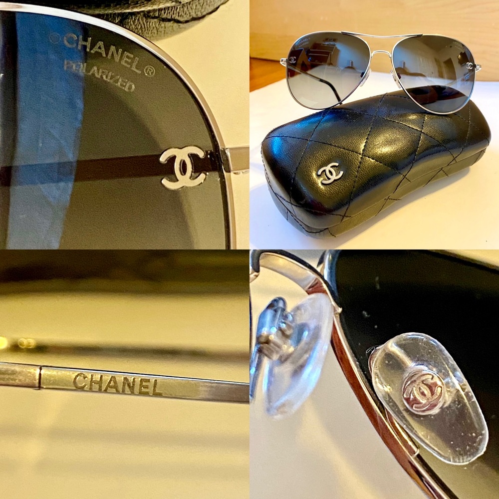 CHANEL AVIATOR SUNGLASSES